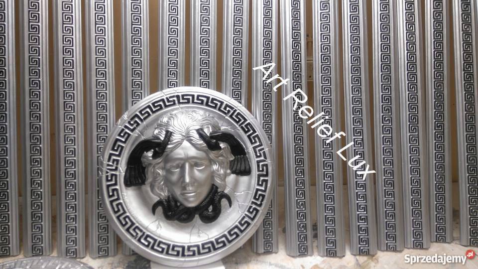 Płaskorzeźba grecka Meduza Versace Relief Zielona Góra