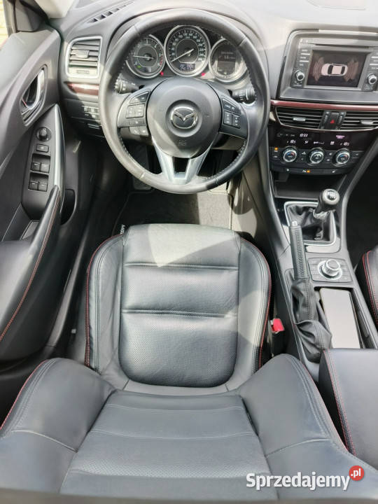 Mazda 6 2014 wersja GT 22d 150 stan perfekcyjny elektrochrom. lusterka boczne Warszawa
