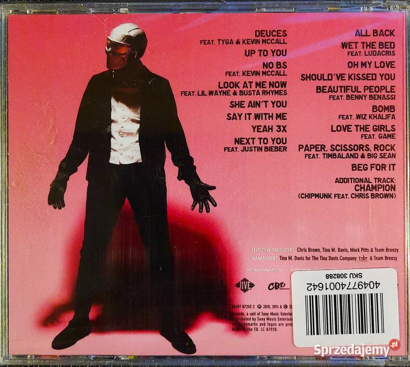 Wspaniały Album CD CHRIS BROWN FAME De LUXE sprzedam