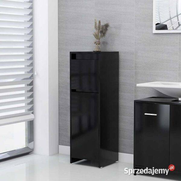 vidaXL Szafka łazienkowa czarna 30x30x95 Warszawa