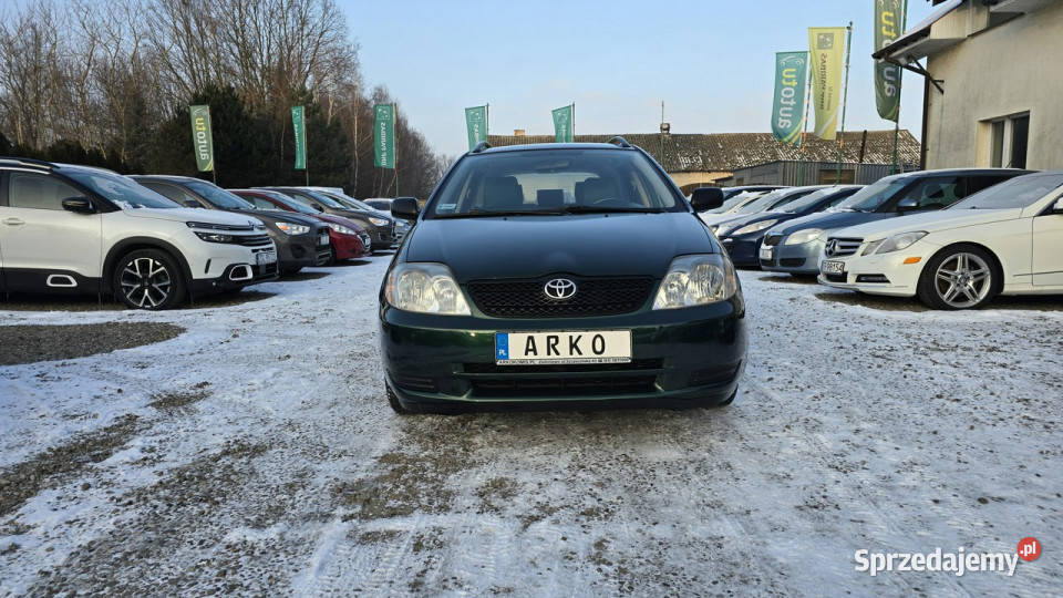 Toyota Corolla Salon Polska Seria E12 20012007 manualna Zieleniewo sprzedam