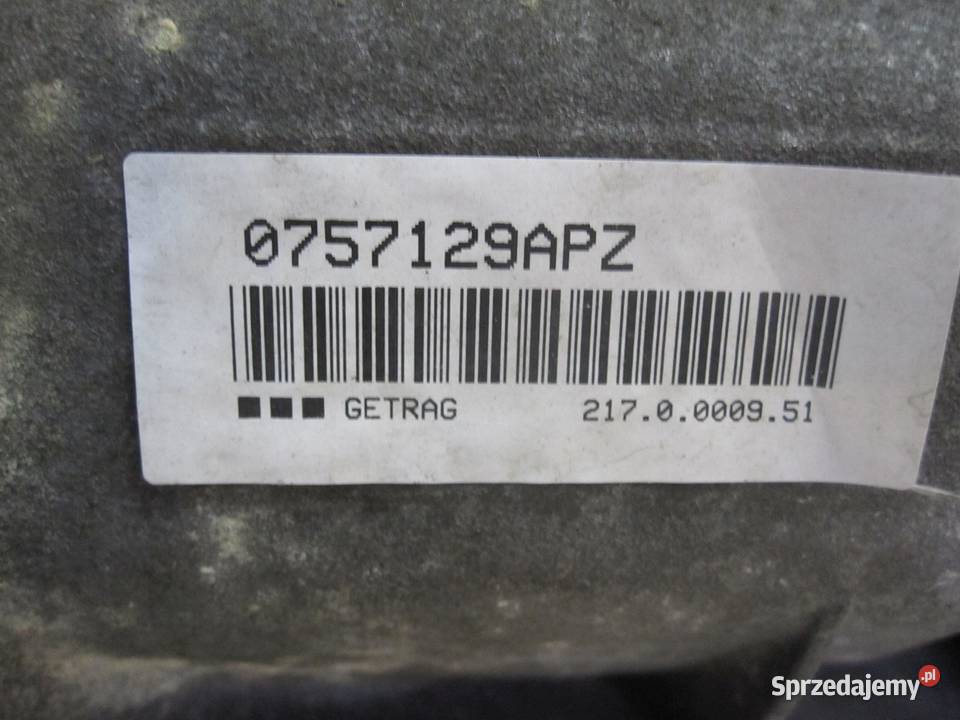 BMW 1 20 B N43B20A 122 11r Manualna skrzynia osobowe