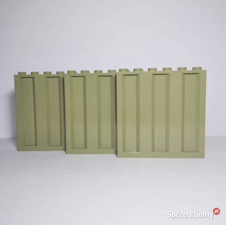 Lego Panele ściany Olive Green 3 Zabawki