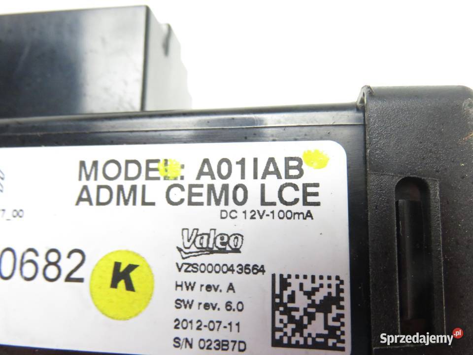 STACYJKA KLUCZYK CITROEN DS5 A01IAB osobowe