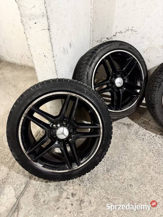 Koła zimowe alufelgi 17 mercedes w204 cklasa Bydgoszcz sprzedam
