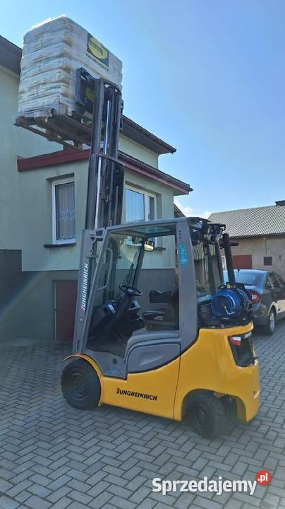 Jungheinrich TFG 316 z 2019r UDT Triplex przesuw Jungheinrich Irządze sprzedam