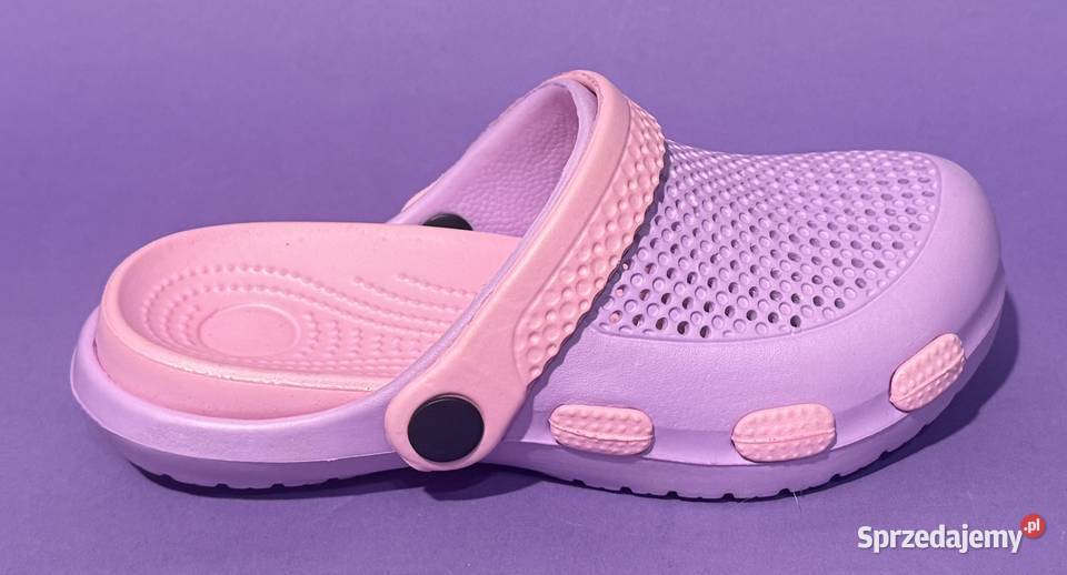 Fioletowe dziewczęce chodaki rozmiar 32