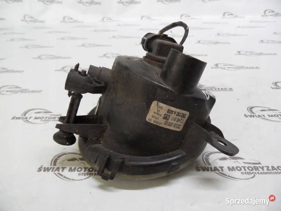 SKODA RAPID SPACEBACK halogen lewy przód 7248911