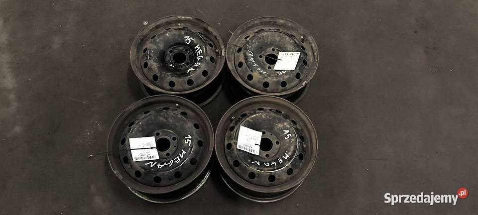 FELGA STALOWA 15 RENAULT MEGANE I KOMPLET Lipno sprzedam