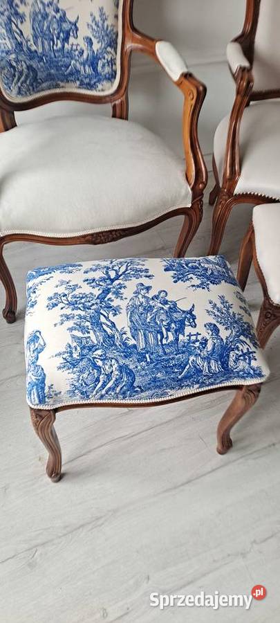 Stylowy fotel scenki rodzajowe Ludwik Szczecin sprzedam