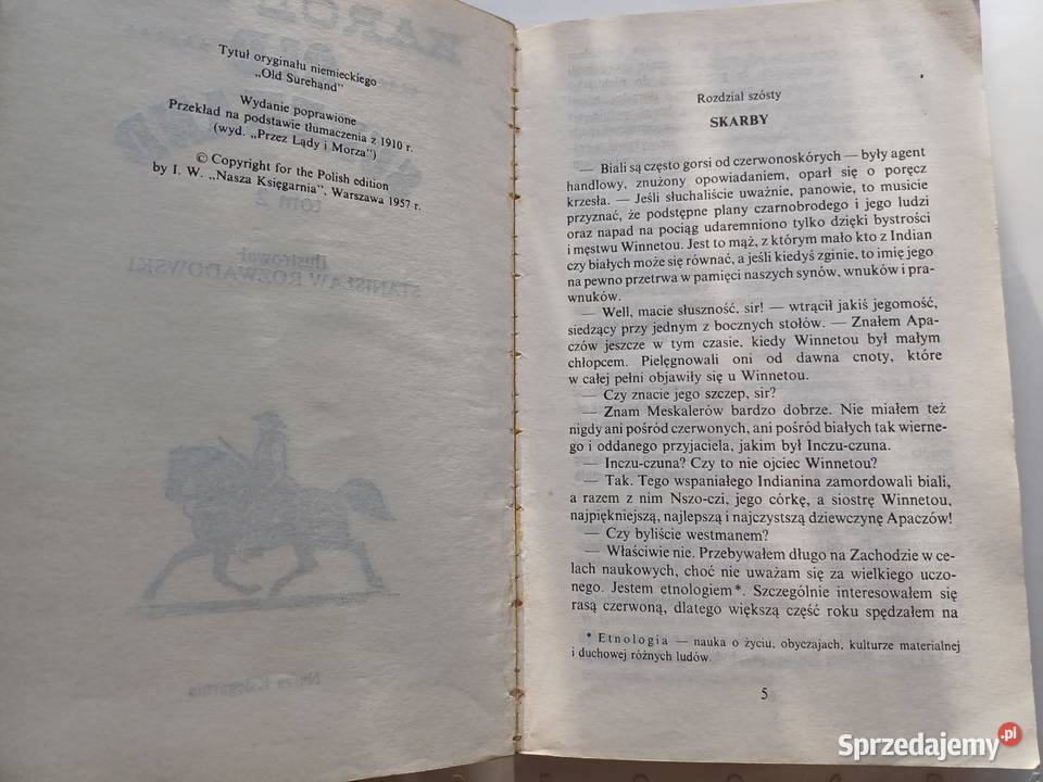 Old Surehand Karol May 2 tom małopolskie Kraków