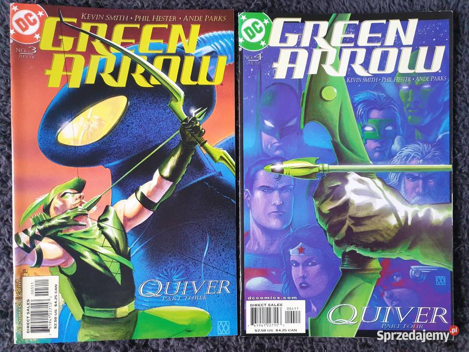 Green Arrow Quiver zestaw 10 komiksów DC USA Komiksy Gdynia