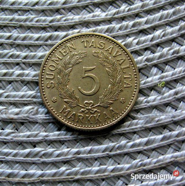 Finlandia 5 Marka 1941r Kolekcje Kalisz