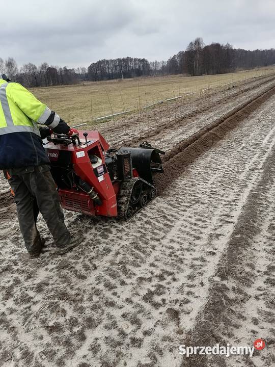 wynajem koparki łańcuchowej melioracji wykop Łódź