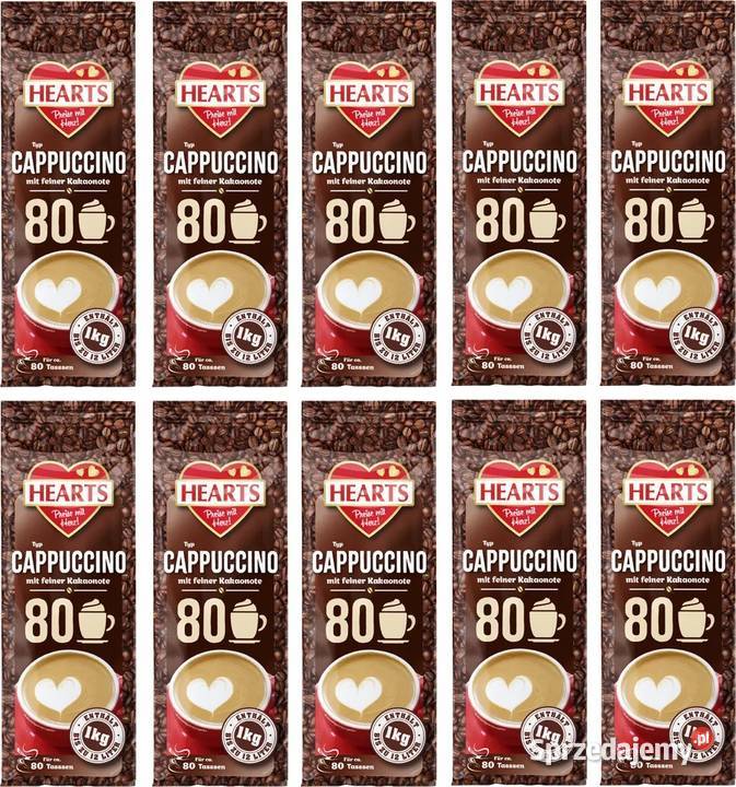 HEARTS Cappuccino z delikatną nutą kakao dolnośląskie Świdnica