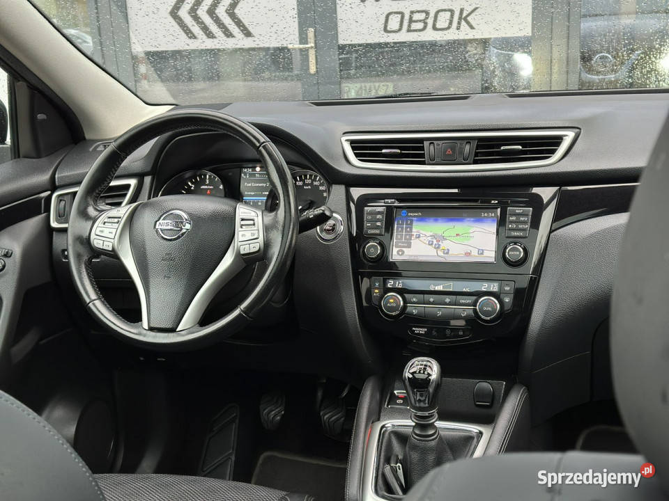 Nissan Qashqai Kamera 360 Panorama Półskóra Navi SUV Qashqai Motoryzacja Kąty Opolskie