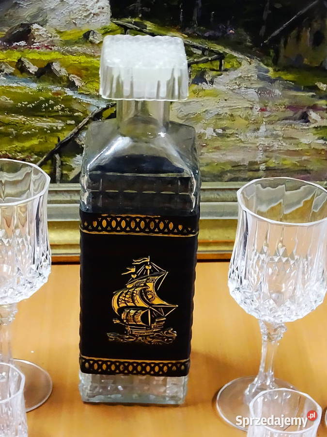 Komplet kieliszków z karafką zestaw do whisky Biłgoraj