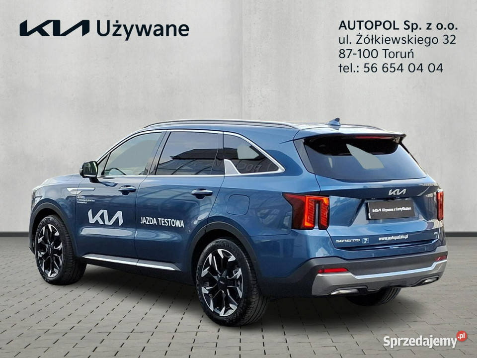 Kia Sorento 22 AWD 193 Prestige Line FV23 kurtyny powietrzne Toruń