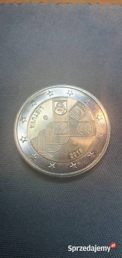 2 euro 2018 Litwa100 lat państw bałtyckich Wałbrzych