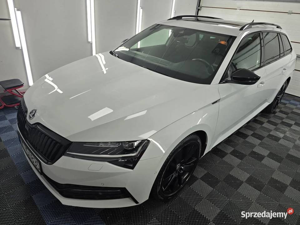 Skoda Superb III 15 TSI Sportline 150 2019r wielkopolskie Nowe Skalmierzyce