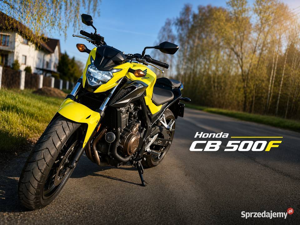 Honda CB 500F Ładna Serwisowana Niski Przebieg Zawiercie