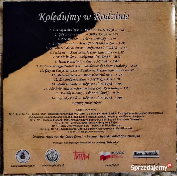 Kolędujmy w rodzinie płyta audio 16 utworów 46 Białystok