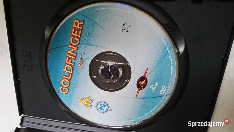 Film GOLDFINGER 19642000 dvd video akcja Puławy
