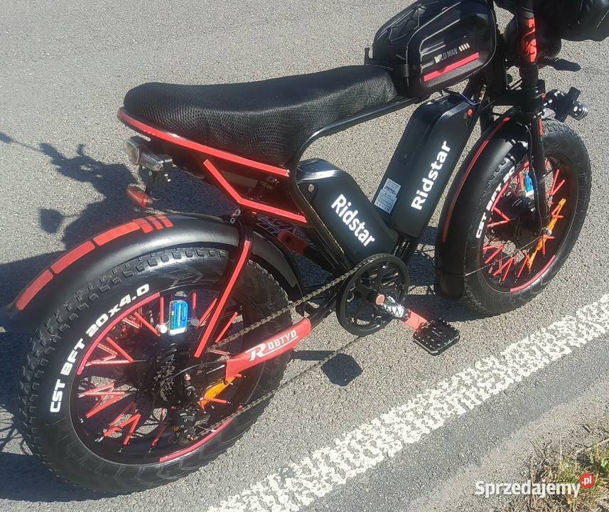 Rower elektryczny Ridstar q20 Pro stan nowy Wola Jachowa sprzedam