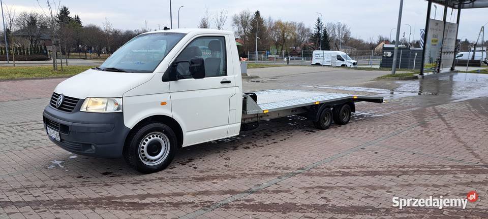 Vw Transporter Autolaweta T5 zadbana niski lubelskie Krzczonów-Wójtowstwo
