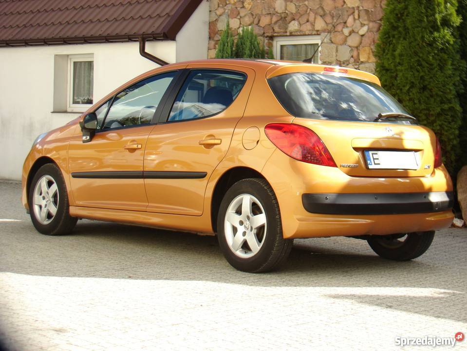 Peugeot 207 Salon Polska Panorama Klimatyzacja Łask sprzedam