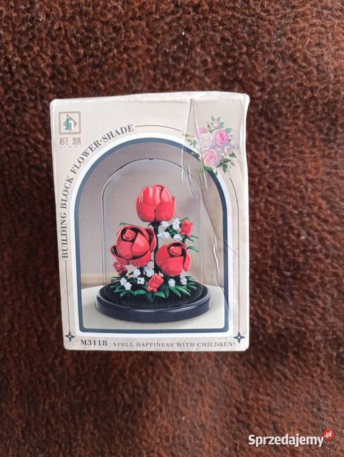 Klocki konstrukcyjne LEGO bukiet kwiatów róż Zamość