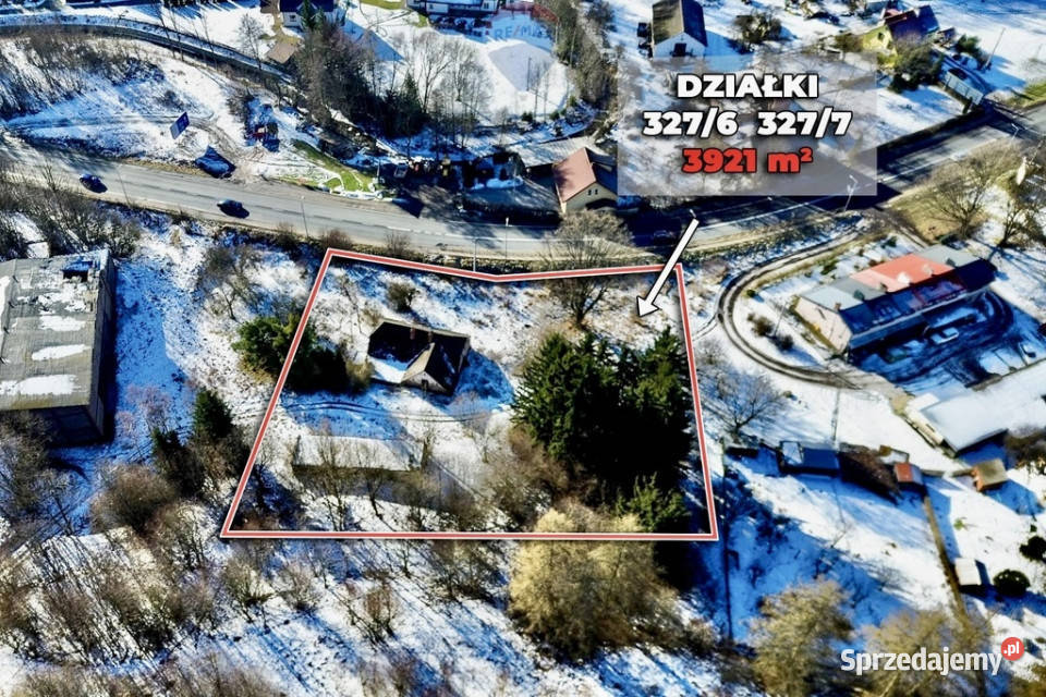 Na sprzedaż 3921 m DK8 z mediami Zielona Góra