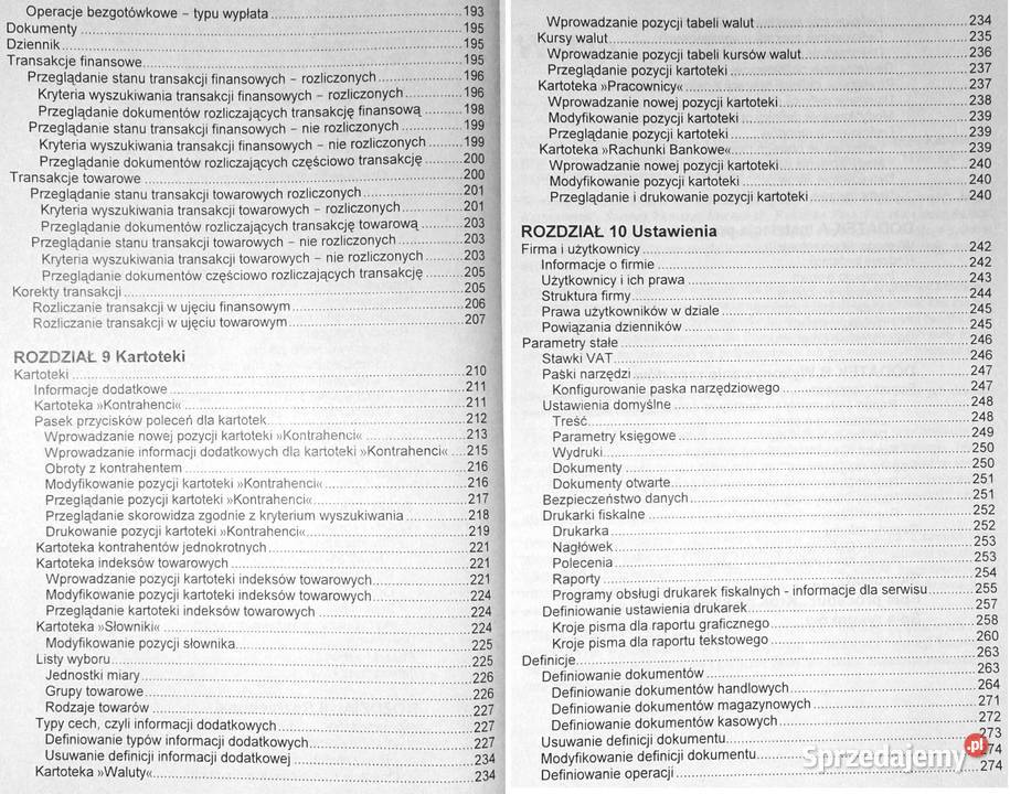 Sprzedaż Magazyny Handel Usługi rozliczenia Chełm