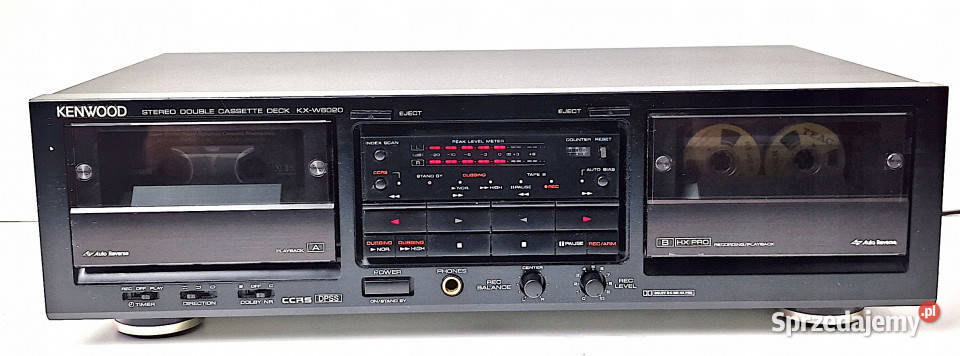 Kenwood magnetofon dwukasetowy KX W 6020 KXW6020 Międzychód sprzedam