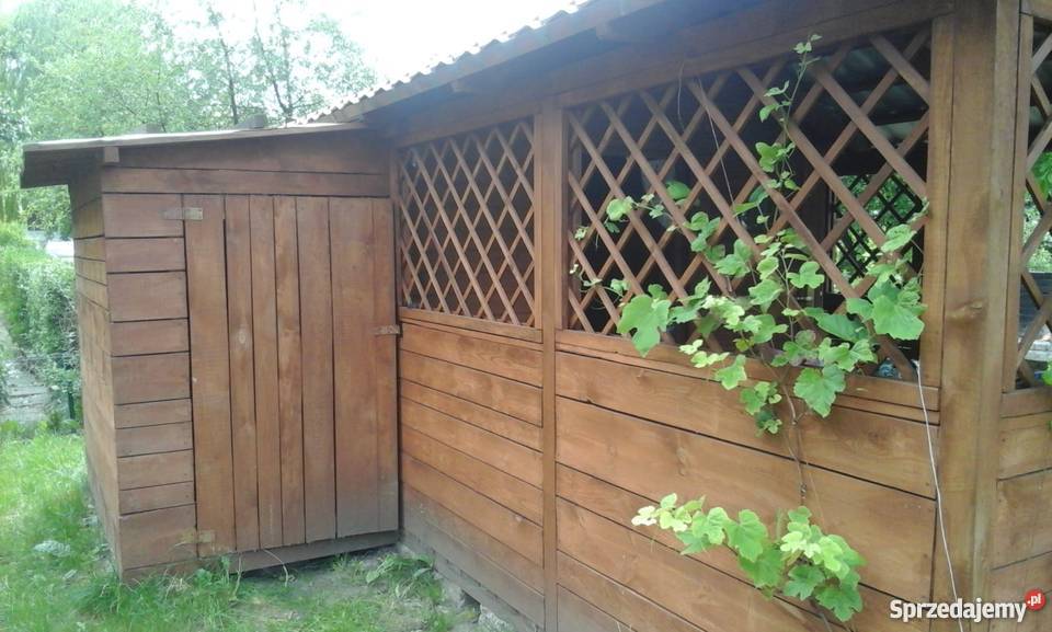 Sprzedam działkę rekreacyjną z domkiem w Piotrków Trybunalski