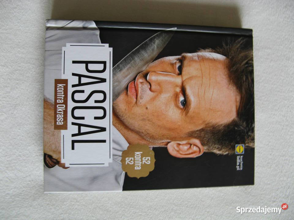 Pascal kontra Okrasa Okrasa kontra Pascal oprawa Poznań
