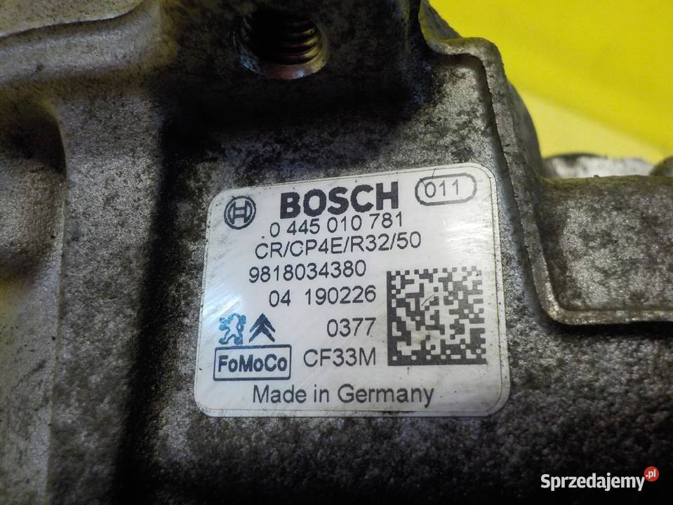 FORD TRANSIT CONNECT 15 TDCI 20r 100 Z2GA pompa Suków