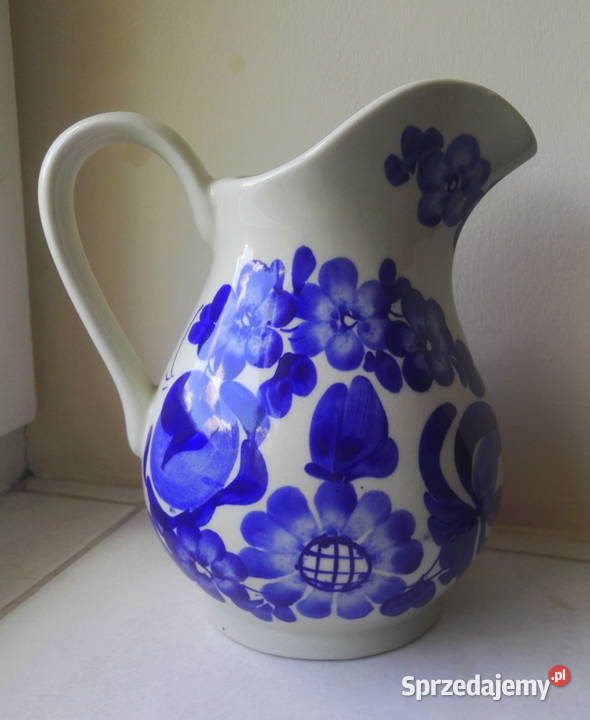 Fajansowy półmisek z dzbankiem Włocławek lata Warszawa sprzedam