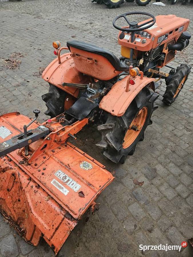 Kubota B7001 4x4 z glebogryzarką aste iseki tm Rożno-Parcele