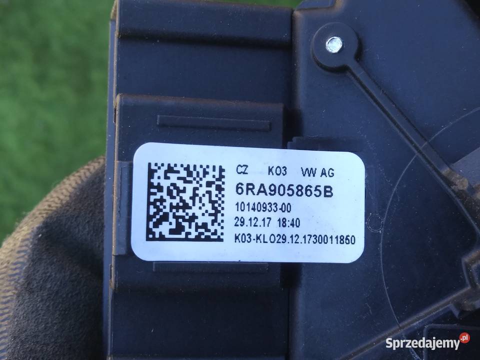 SKODA Rapid 2017r stacyjka 6RA905865B zachodniopomorskie Dębno