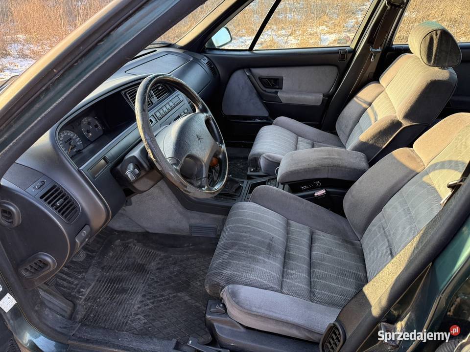 Citroen XM welurowa tapicerka