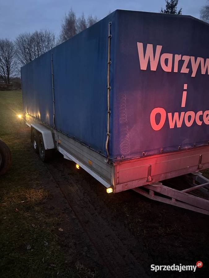Przyczepa 6m plandeka 2000 dmc Oświęcim sprzedam