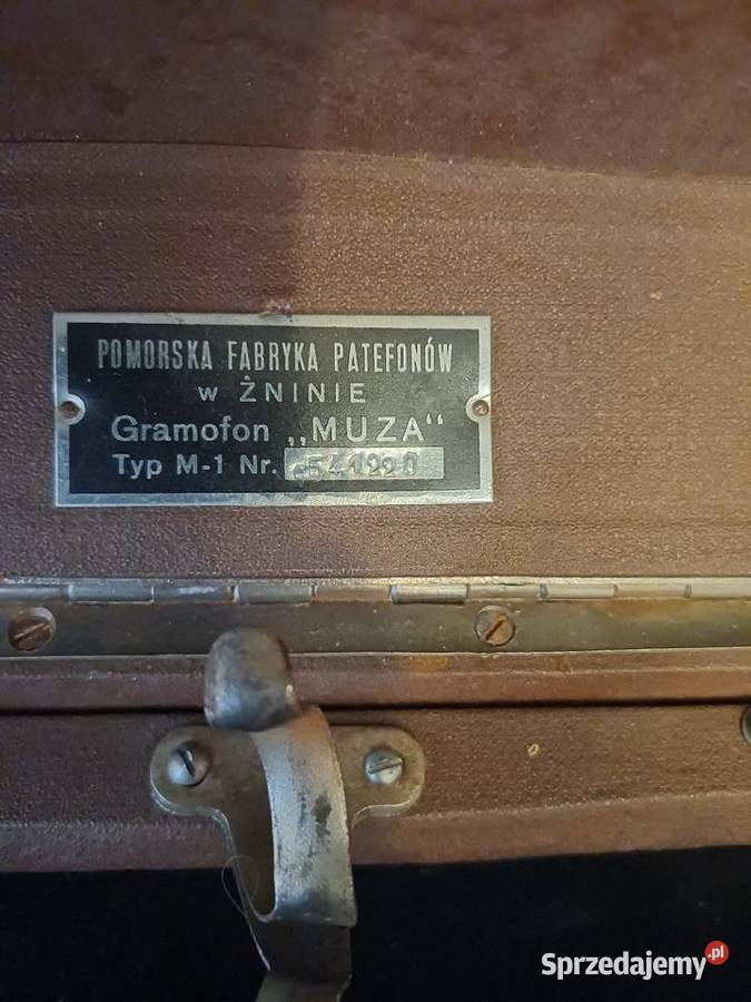 Gramofon Muza model M1 Kraków