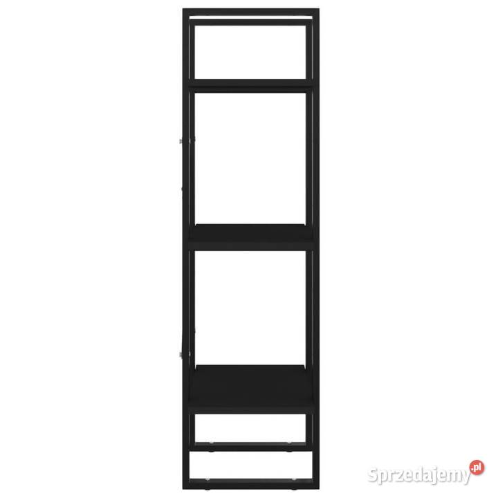 Regał na książki czarny 40x30x105 materiał Regały Warszawa