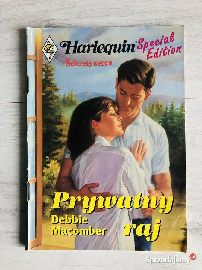 Książka Harlequin Prywatny raj Debbie Macomber Rok wydania 1990 łódzkie Łódź