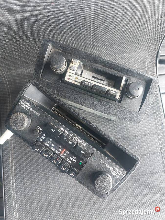 Radio samochodowe Maximal z ramką do Volvo