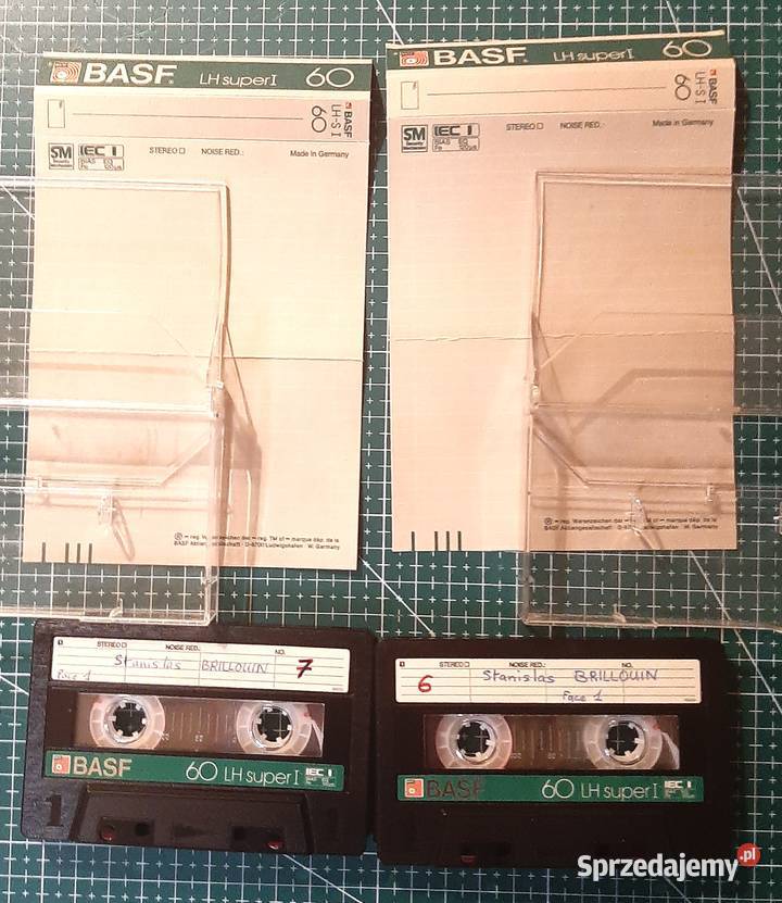 Kasety magnetofonowe TDK AGFA BASF nowe zestaw10 Gdynia