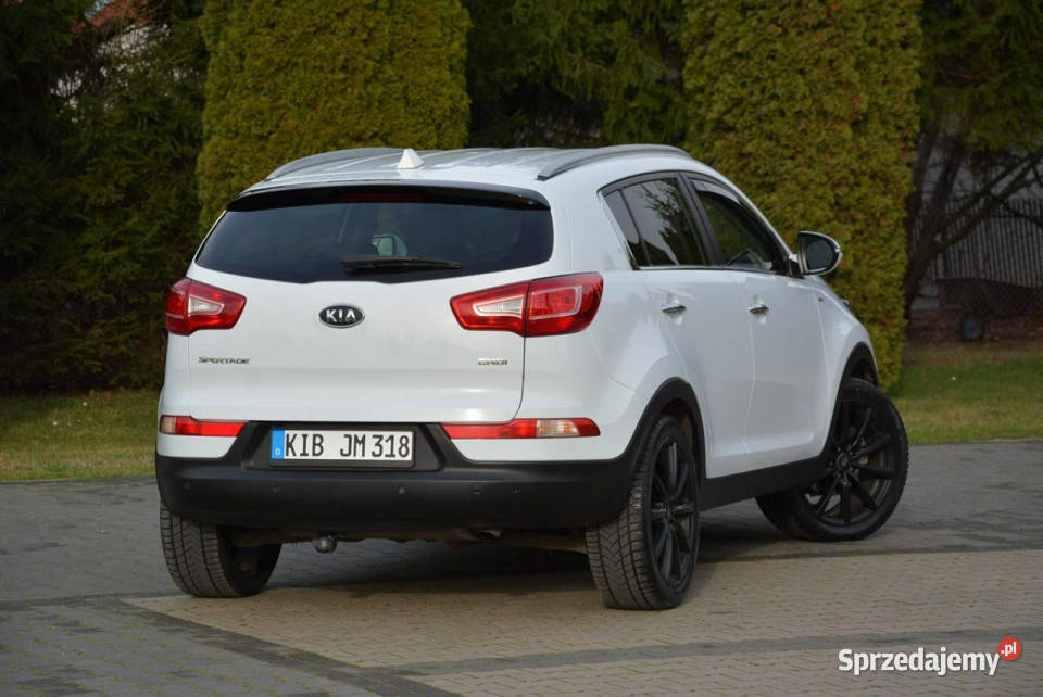 Kia Sportage Automat AWD Xenon Ledy Navi garażowany mazowieckie sprzedam
