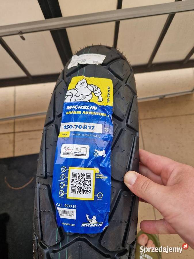 Nowa opona Michelin Anakee Adventure 2 15070R17 Warszawa