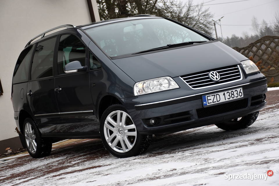 Volkswagen Sharan I FreeStyle LIFT TDI 140 7os wspomaganie kierownicy Zduńska Wola